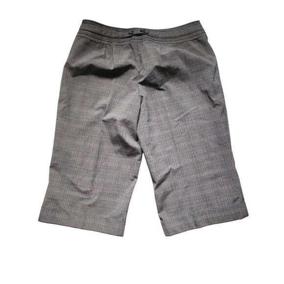 Lane Bryant Fall Capri Pant Bundle Womens Plus Size 20 Brown Gray Plaid Office - Picture 10 of 13